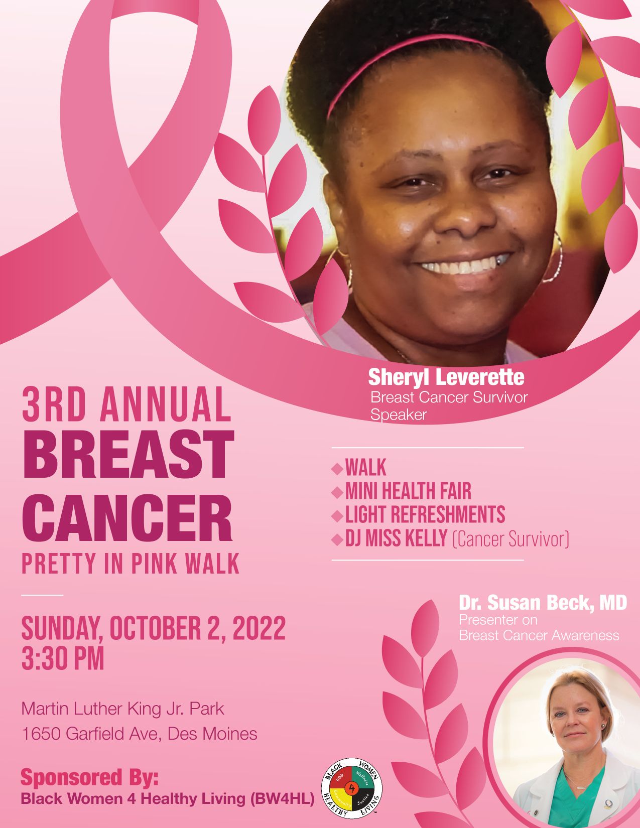 3rd Annual Breast Cancer flyer
