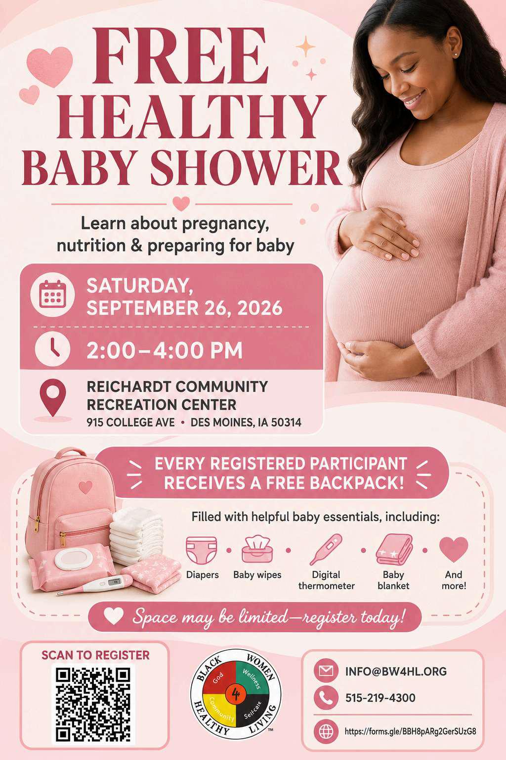 Breast Cancer Support Group - Template (6) Free healthy baby shower